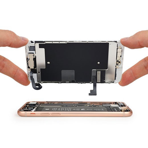 Устранение неисправности цепи питания iPhone 8