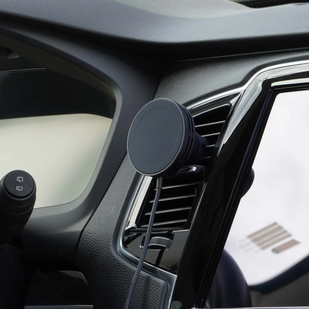 Магнітний автотримач MagSafe із швидкою зарядкою iOttie Velox Mini Midnight Blue
