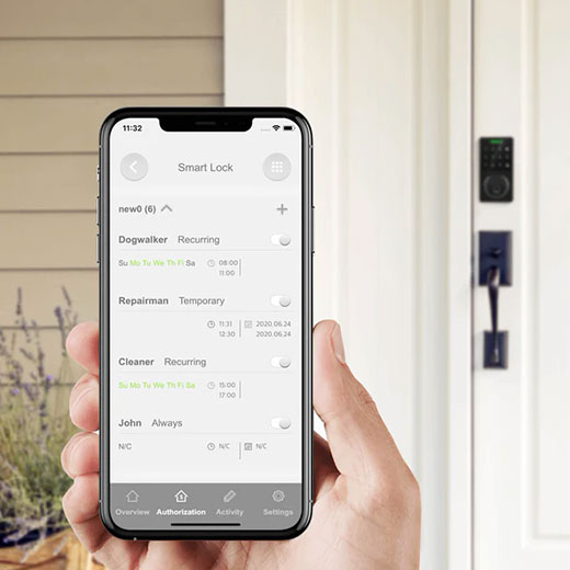 Розумний замок VOCOlinc T-GUARD Smart Lock Satin Nickel