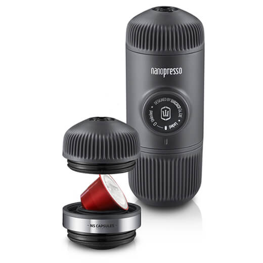 цена на портативную кофемашину Wacaco Nanopresso Black
