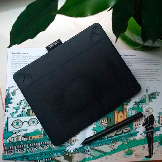 Графічний планшет Wacom Intuos S купити