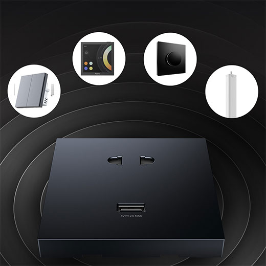 Умная Wi-Fi розетка Aqara Smart USB Wall Outlet H1 (Hub) HomeKit
