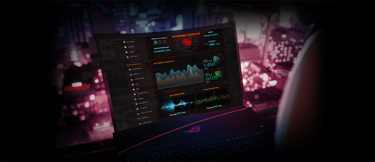 Ігровий Wi-Fi роутер ASUS ROG Rapture GT-AX11000 (Wi-Fi 6)