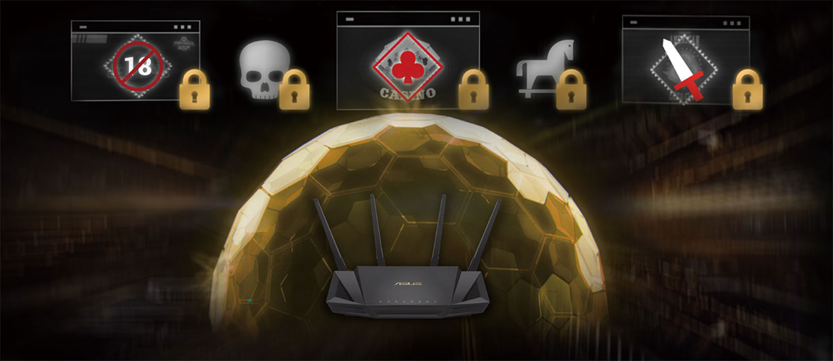 Wi-Fi роутер ASUS RT-AX58U Wi-Fi 6