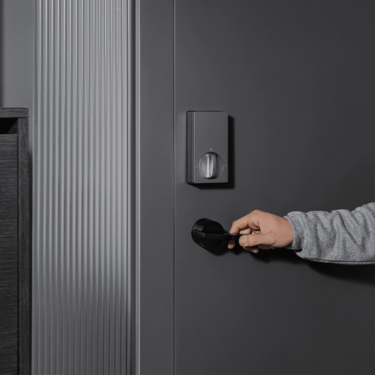Wi-Fi смарт замок Aqara U100 з підтримкою Apple HomeKit/Google Home з клавіатурою та відбитком пальця