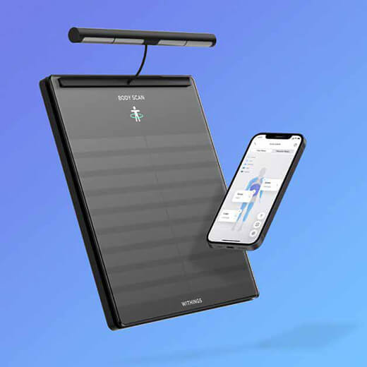 Оцінка нервової активності розумної ваги Withings Body Scan