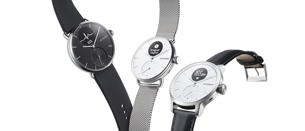 Смарт-часы Withings ScanWatch 38mm Black