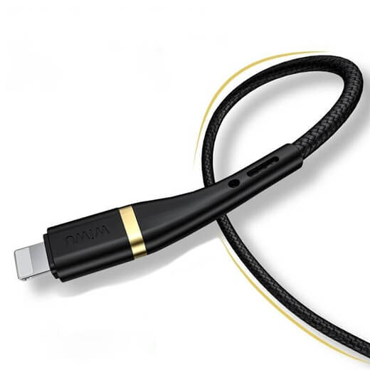 Зарядный кабель WIWU Elite Data Cable ED-100 USB to Lightning Black для iPhone