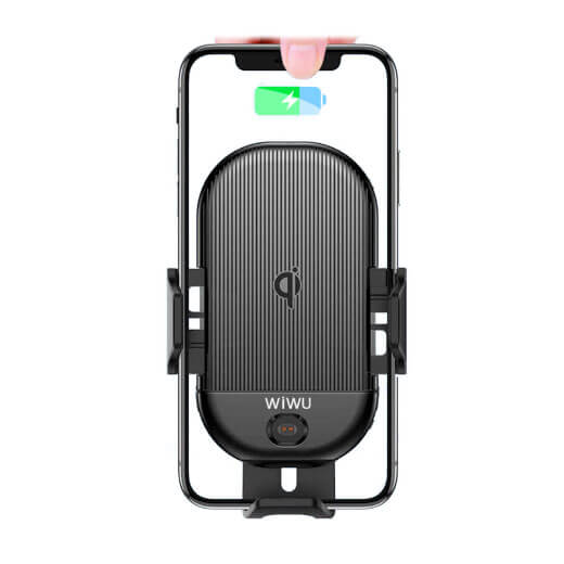 Автодержатель с беспроводной зарядкой WIWU Liberator II для iPhone | телефона купить