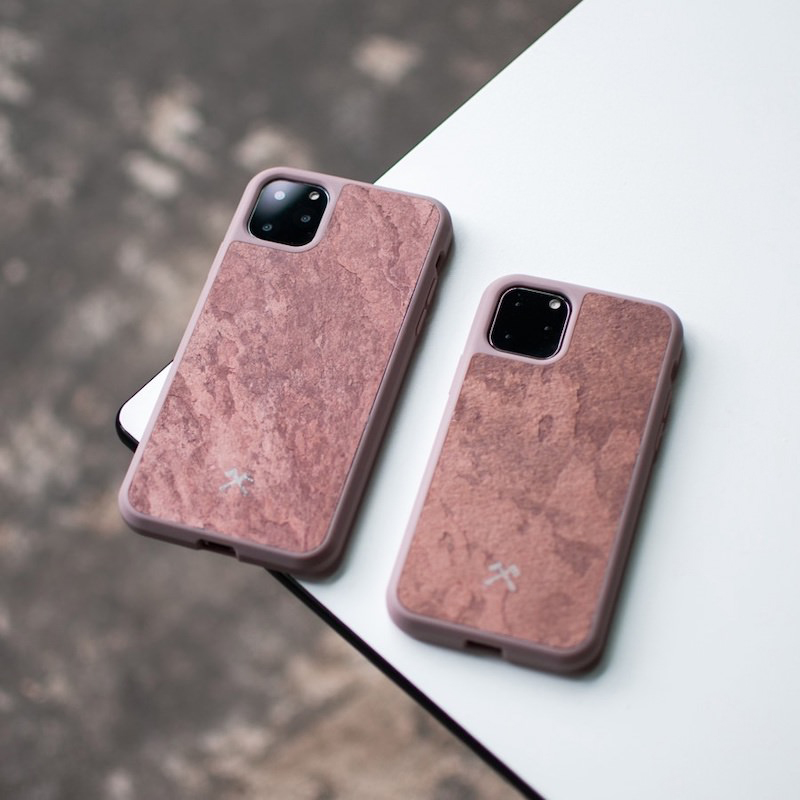 Противоударный чехол Woodcessories Bumper Case Stone для iPhone 11 Pro