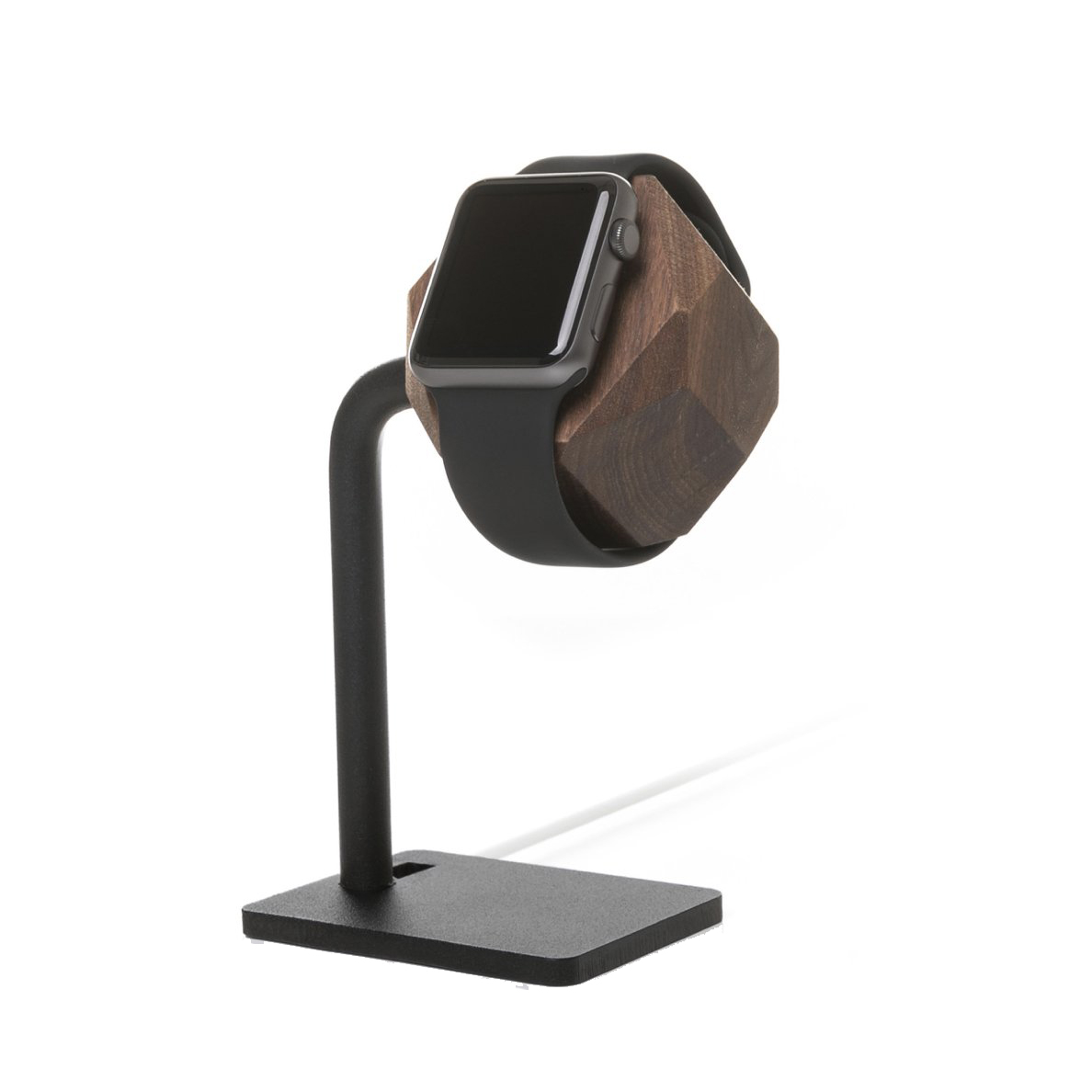 Деревянная док-станция Woodcessories Ecodock Watch Walnut Wood для Apple Watch