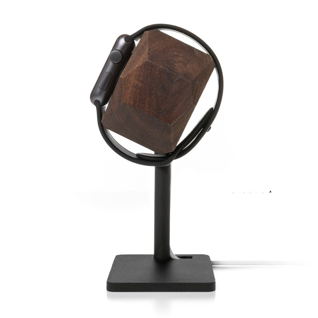 Деревянная док-станция Woodcessories Ecodock Watch Walnut Wood для Apple Watch