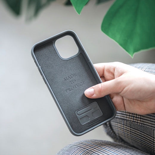 Протиударний чохол Woodcessories Bumper Case Stone Camo Gray для iPhone 12 mini