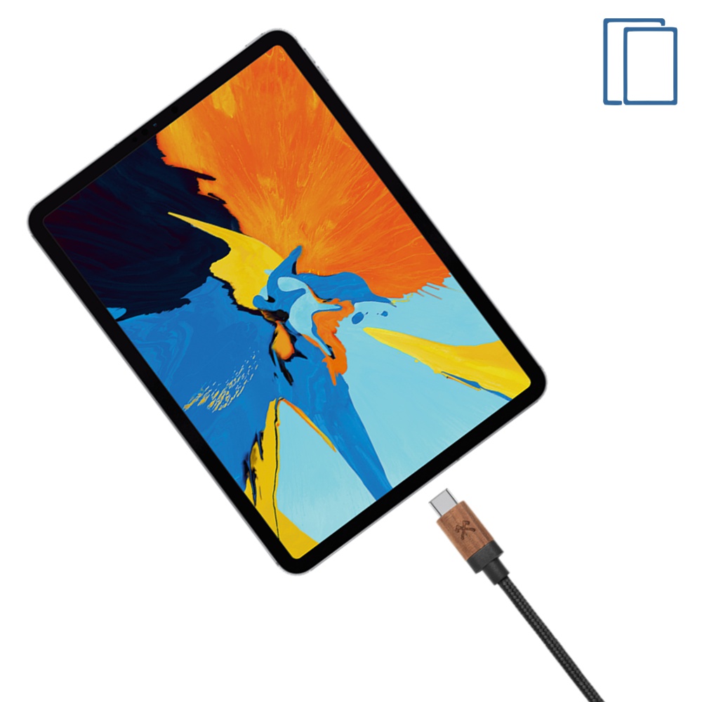 Кабель Woodcessories EcoCable USB-C to USB -C 1.2m 
