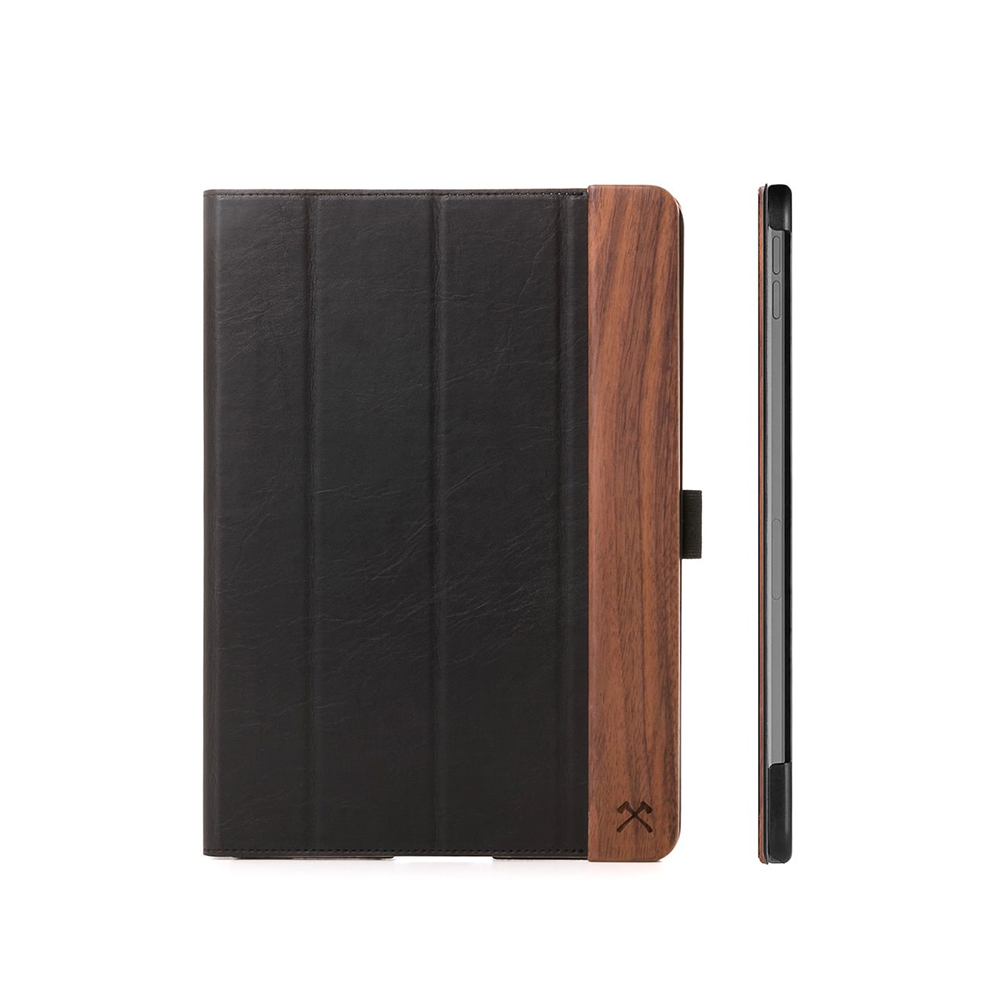 Кожаный чехол-книжка Woodcessories EcoFlip Black для iPad Pro 11" (2018)