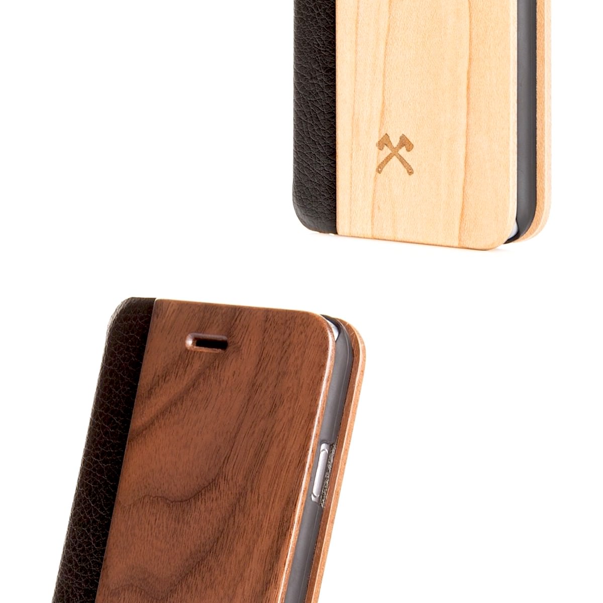 Деревянный чехол-книжка Woodcessories EcoFlip для iPhone XR
