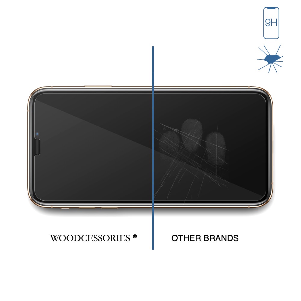 Защитное стекло Woodcessories PanzerGlas 2.5D для iPhone 7 Plus/8 Plus