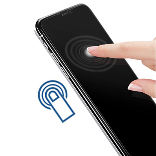 Защитное стекло антишпион Woodcessories Premium 3D Privacy Filter для iPhone 12 mini