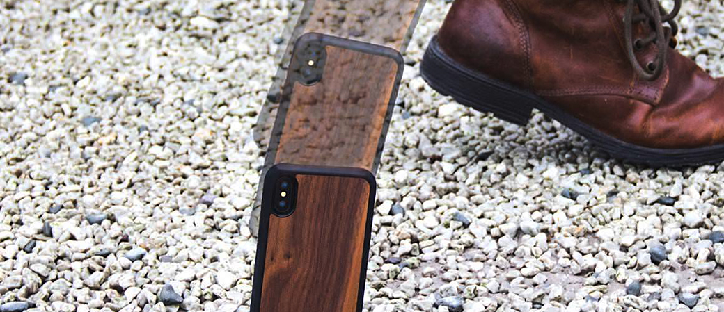 Деревянный чехол Woodcessories Wooden Bumper Case для iPhone X/XS