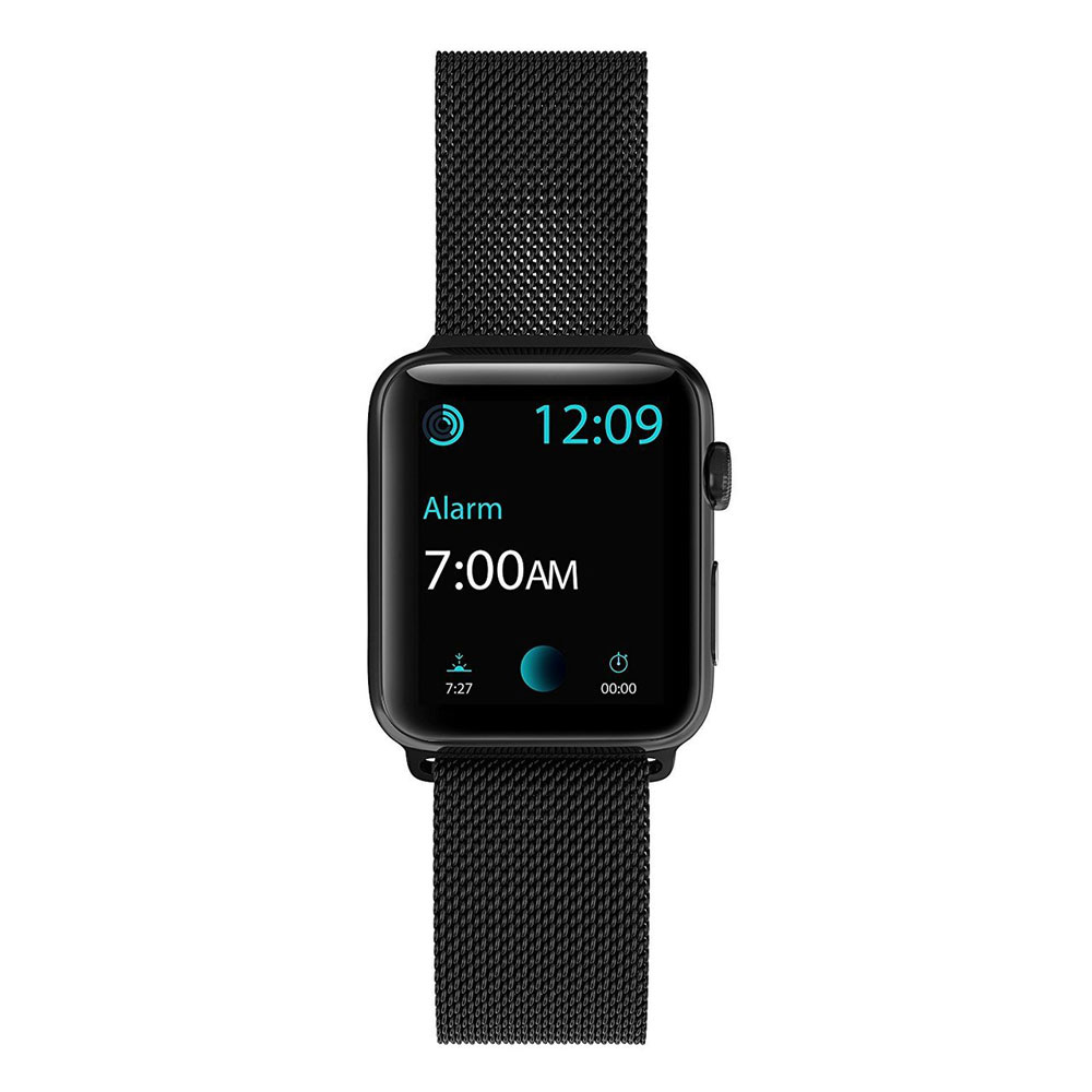 Ремешок X-Doria Mesh Black для Apple Watch 42mm/44mm Series SE/6/5/4/3/2/1