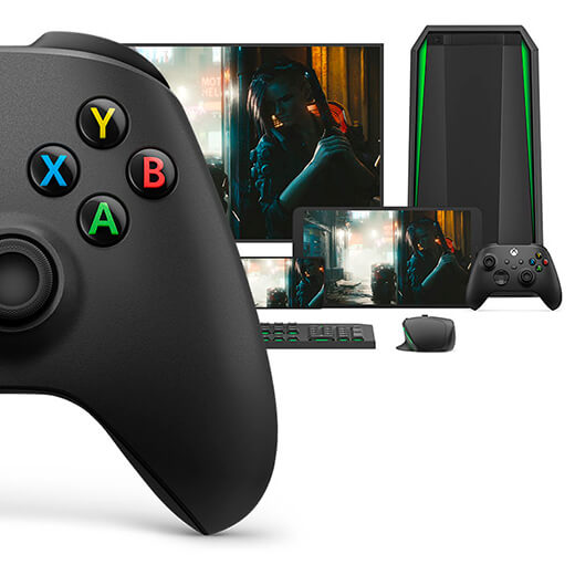 Бездротовий геймпад Xbox Wireless Controller + Wireless Adapter for Windows 10 Carbon Black ціна