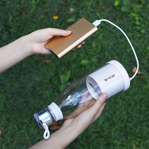 Портативный блендер Mini Blender Xiaomi 500ml White цена Украина