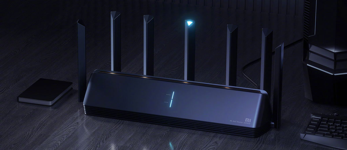 Роутер Xiaomi Mi AIoT AX3600 Wi-Fi 6 (2976 Мбит/с)