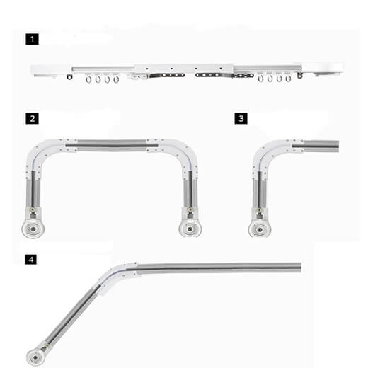Умный карниз Xiaomi Aqara B1 Curtain Rail 1.5m