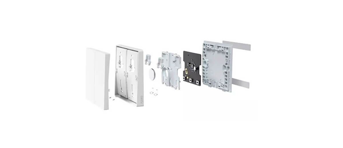 Розумний дистанційний вимикач Xiaomi Aqara D1 Wireless Switch One Gang (одинарний) Apple HomeKit