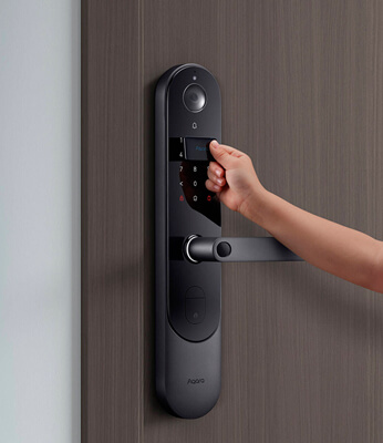 Розумний дверний замок з камерою Хiaomi Aqara P100 Apple HomeKit