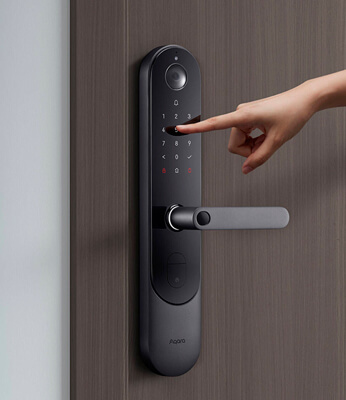 Розумний дверний замок з камерою Хiaomi Aqara P100 Apple HomeKit