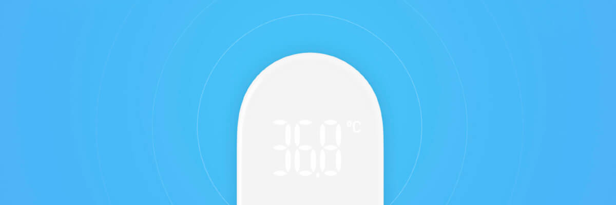 Медицинский бесконтактный инфракрасный термометр Xiaomi Mi Home (Mijia) iHealth Thermometer
