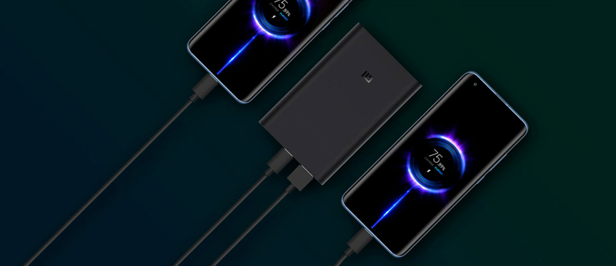 Повербанк Xiaomi PowerBank 3 USB-C 10000mAh Super Flash 50 Вт