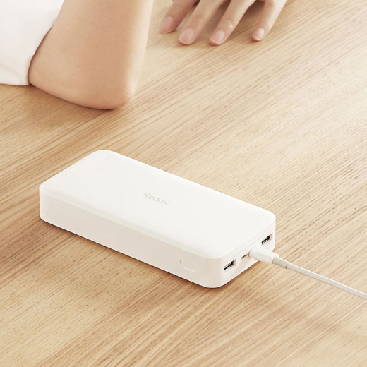 Повербанк Xiaomi Redmi Power Bank White 20000mAh особенности