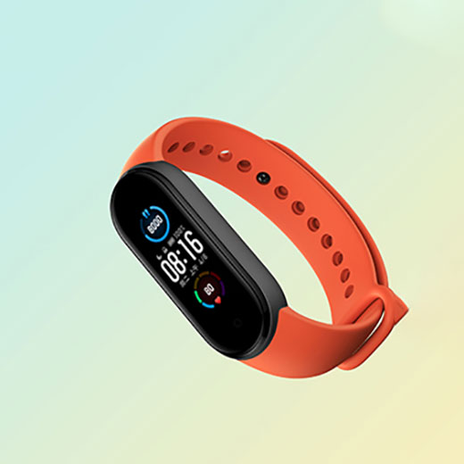 Оригинальный ремешок Xiaomi Strap Black для фитнес-браслета Xiaomi Mi band 5