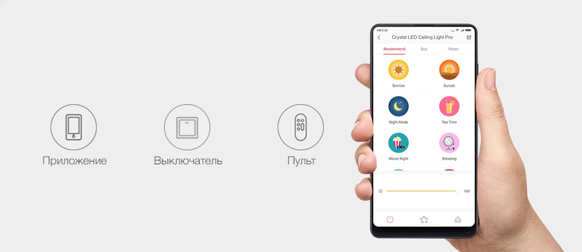 Потолочная лампа Xiaomi Yeelight Halo Ceiling Light Pro Apple HomeKit совместима Google Assistant и Amazon Alexa