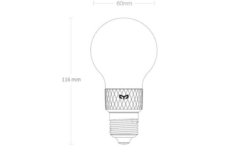Умная лампочка Xiaomi Yeelight LED Filament Lamp HomeKit