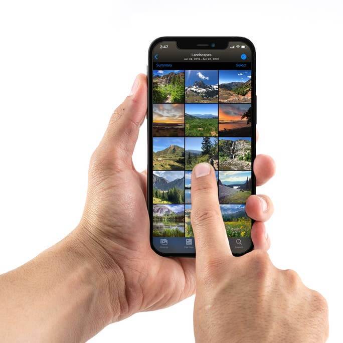 Защитное стекло антишпион ZAGG InvisibleShield Glass Elite Privacy+ для iPhone 12