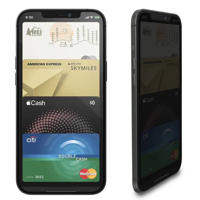 Защитное стекло антишпион ZAGG InvisibleShield Glass Elite Privacy+ для iPhone 12