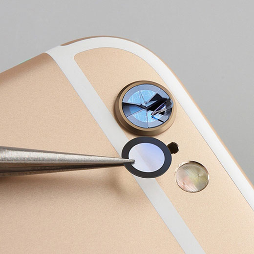 Замена стекла задней камеры iPhone 8 Plus
