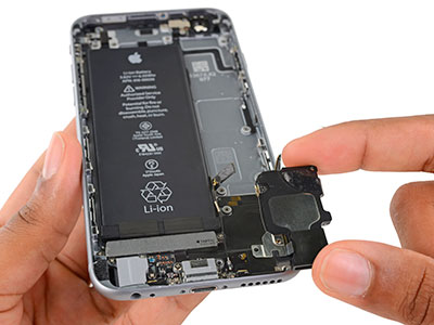 Замена динамика в iPhone