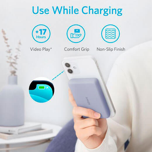 Anker PowerCore Magnetic портативна зарядка.