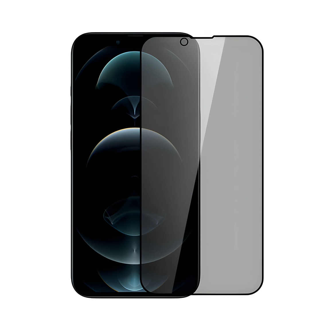 Защитное стекло iLoungeMax Privacy 5D Full Glue Black для iPhone 12 Pro Max цена Украина