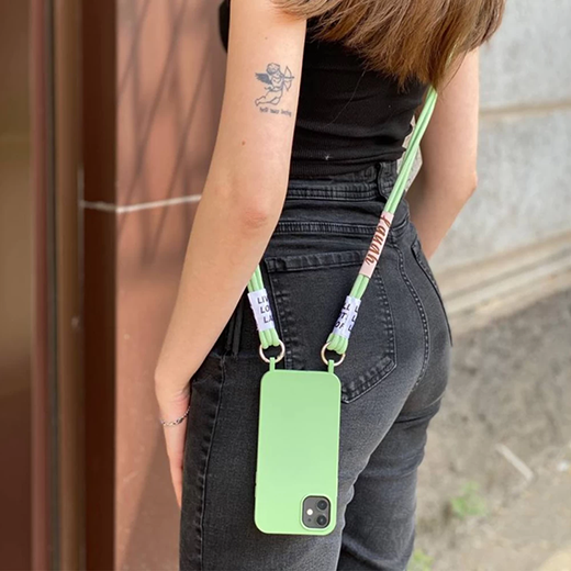 Защитный чехол со шнурком iLoungeMax Crossbody Case Black для iPhone 14 Pro Max