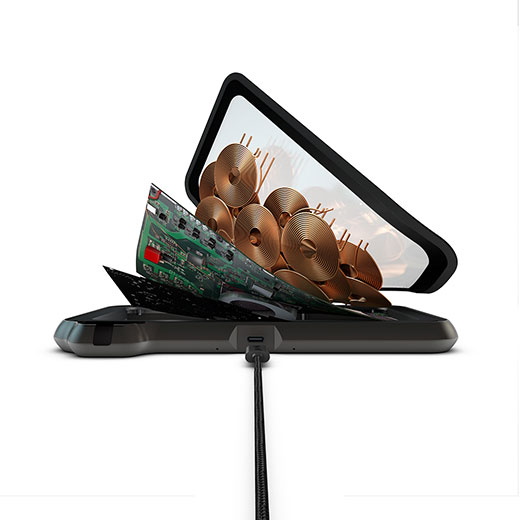 Бездротове зарядний пристрій Zens Liberty Wireless Charger Glass Edition 30W