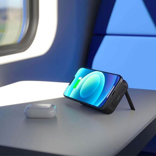 Универсальный повербанк с подставкой Zens Magnetic Single Wireless Powerbank 10000 mAh купить