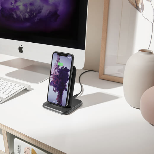 Беспроводная док-станция Zens Stand Aluminium Wireless Charger 10W