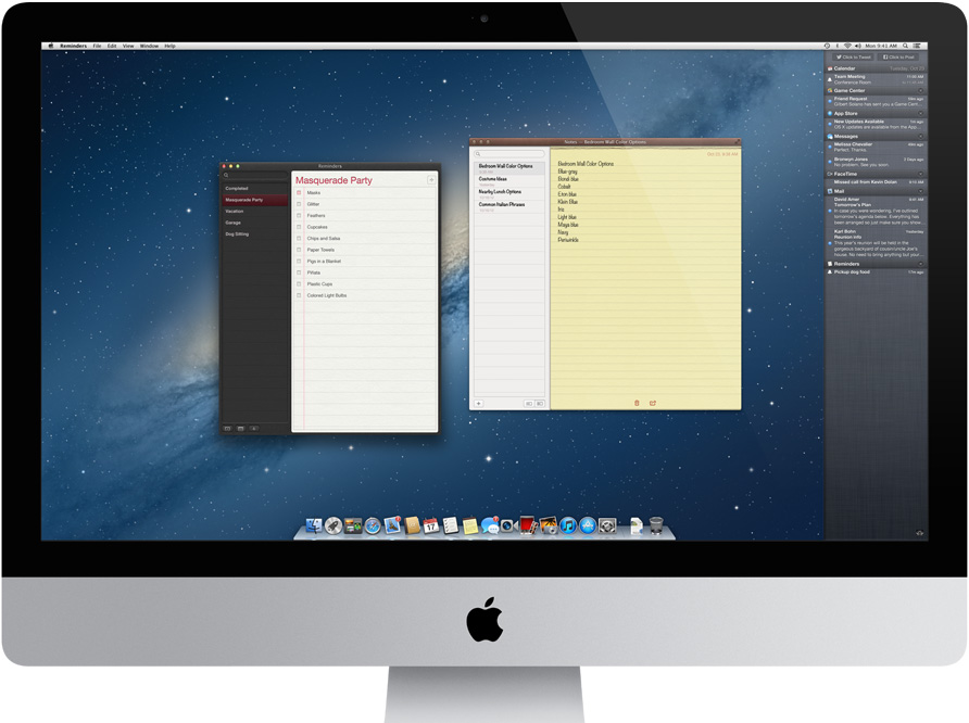 osx lion imac