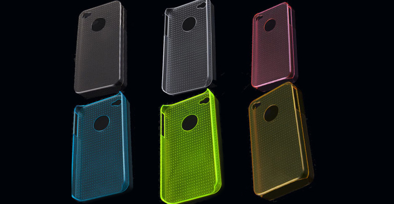 полупрозрачный пластиковый чехол iphone 4 poluprozrachnyj-plastikovyj-chehol-dotted-iphone-4-3
